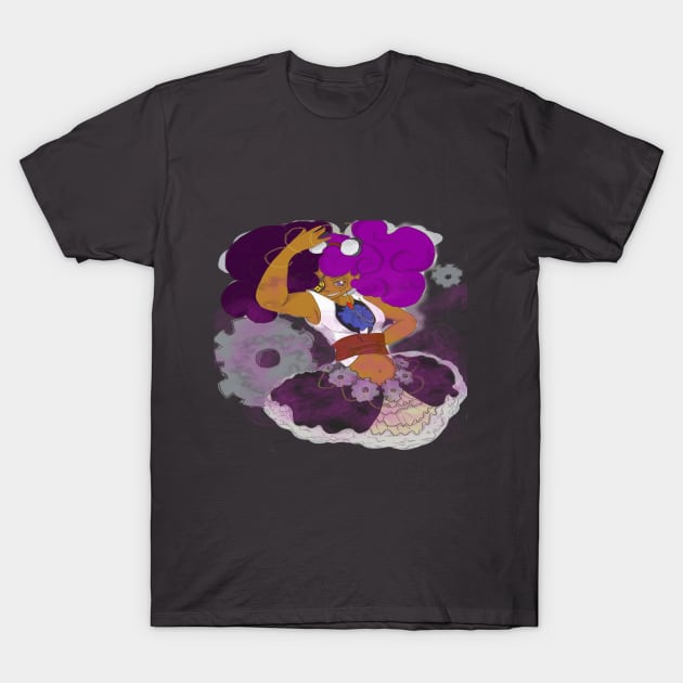 Steampunk Girl T-Shirt by SketchMaster